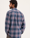 Back view of model wearing Toadstool Eighty-Six 1-Pocket Shirt, Relaxed Fit.