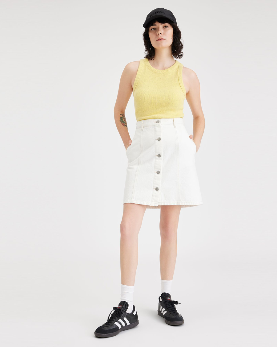 Button Front Mini Skirt – Dockers® Button Front Mini Skirt – Dockers®