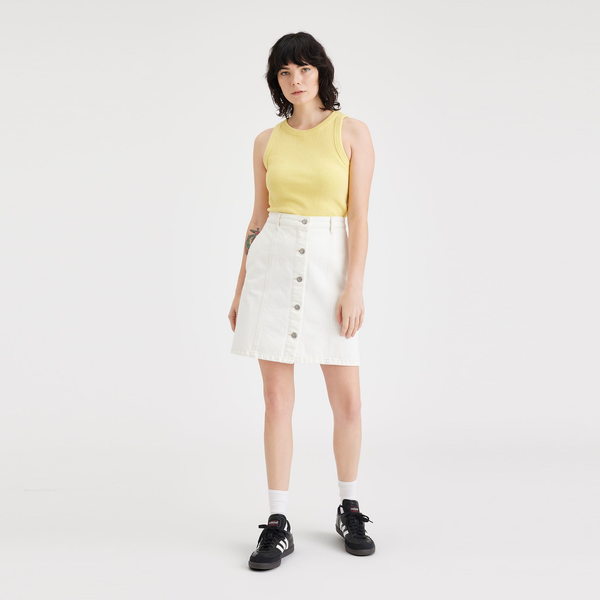 Button Front Mini Skirt – Dockers®