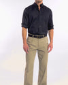 Easy Khakis, Pleated, Classic Fit